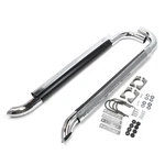 Patriot Exhaust Side Pipes Shielded Steel Chrome 2" Inlet 70" Len Universal Pr. Fixed Price $564.95.