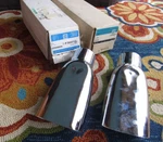 Nos 69 70 71 72 Chevelle 396 454 Chrome Exhaust Tips Pair Gm 3956756. Fixed Price $449.99.