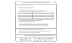 Genuine Nissan Emission Label 14805-9BS1B. Fixed Price $14.79.