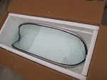56-57-58-59-60-61-62 Corvette New Windshield Frame Assembly Glass Post Trim. Fixed Price $4550.00.