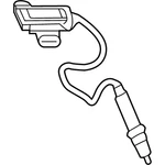Genuine Mercedes-benz Oe Reman Nox Sensor 000-905-34-03-80. Fixed Price $511.89.