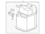Genuine Gm Vapor Canister 95939884. Fixed Price $85.65.