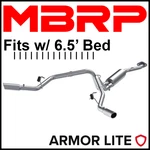 Mbrp Armor Lite Cat-back Exhaust 03-06 Silverado Sierra 1500 Reg. Cab 4.8L/5.3L. Fixed Price $534.99.