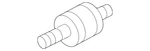 Genuine Volkswagen Secondary Air Injection Pump Mount 1K0-906-290-B. Fixed Price $6.28.