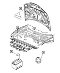 Genuine Mopar Vehicle Emission Control Information Label 68470489AA. Fixed Price $6.16.