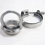 Granatelli Motorsports 308540-1 4" Mating Female Flanges W/ V-band Clamp. Fixed Price $101.79.