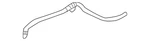 Genuine Mitsubishi Canister Hose 1743A465. Fixed Price $207.44.
