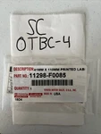 Toyota 11298-F0085 Label, Emission Control Information. Fixed Price $5.40.