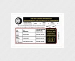 Sticker Label Custom! Duplicate! Quality For Mercedes Tire Loading. Fixed Price $59.00.