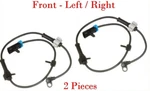 X Abs Wheel Speed Sensor Front Left/right Fits Chevrolet Gmc 2002-2014. Fixed Price $124.00.