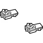 Genuine Mercedes-benz Oe Actuator Component 290-906-41-00. Fixed Price $370.47.