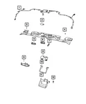 Genuine Mopar Jumper Wiring 68357530AD. Fixed Price $104.19.