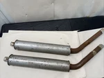 1956 1957 1958 1959 1960 1961 1962 Corvette Nos Gm Off Road Mufflers(l&r). Fixed Price $1500.00.