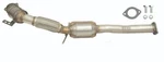 2013-2016 Volvo S60 2.5L Front Flex Pipe Catalytic Converter Assembly. Fixed Price $274.97.