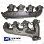 1967-1972 Exhaust Manifolds Big Block Camaro Chevelle Nova Gm Licensed Smog. Fixed Price $469.95.