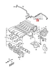 2006-2011 Volkswagen Vw Passat Engine Intake Manifold Hose 3C0133366S Oem New. Fixed Price $78.00.