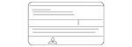 Genuine Mitsubishi Emission Label 7430C437. Fixed Price $13.44.