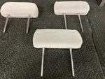 2005 Toyota Tundra Double Cab Rear Left Center Right Seat Cloth Headrests Gray. Fixed Price $150.00.