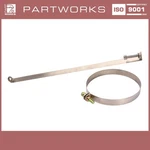 Exhaust Clamp For Porsche 911 G 3.2 Carrera Muffler Stainless Steel + Set. Fixed Price $69.50.