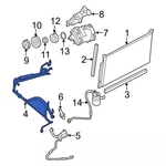Genuine Ford 2005-2007 Five Hundred Freestyle Refrigerant Hose 7F9Z-19835-AA. Fixed Price $197.09.