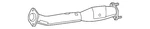 Genuine Nissan Exhaust Intermediate Pipe 20020-1PE1A. Fixed Price $1742.58.