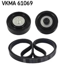 Skf Vkma 61069 V-ribbed Belt Kit For Toyota. Fixed Price $123.73.
