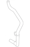 Genuine Nissan Vacuum Hose 22320-6RC1A. Fixed Price $29.25.