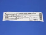 Emission Label Mopar 68085133AA. Fixed Price $24.15.