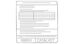 Genuine Nissan Emission Label 14805-ZJ00A. Fixed Price $17.15.