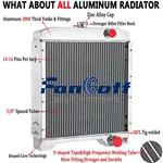 Tractor Radiator For Case-ih 580K Series Super AH145366 KA172038 Us. Fixed Price $199.00.