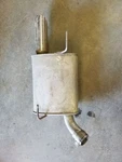 Right Exhaust Muffler W/ Chrome Tip Fits 00 01 02 03 04 Ford Mustang Gt Cobra. Fixed Price $260.00.