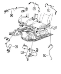Genuine Mopar Jumper Wiring 68071927AA. Fixed Price $24.12.