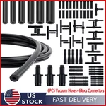 6PCS 5FT Engine Vacuum Line Silicone Black Hose Kit &64PCS Connectors For Jaguar. Fixed Price $30.99.