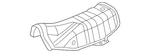 Genuine Nissan Floor Pan Heat Shield (front) 74751-1HL1A. Fixed Price $89.58.