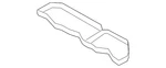 Genuine Jaguar Vent Assembly Gasket JDE39610. Fixed Price $42.18.