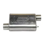 Bbk 31015 Varitune Adjustable 2.5" Stainless Exhaust Muffler - Double Offset. Fixed Price $149.99.