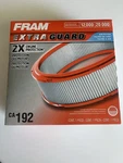 Fram CA192 Round Plastisol Air Filter. Fixed Price $24.99.