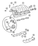 Genuine Mopar Hose 5097844AA. Fixed Price $14.04.