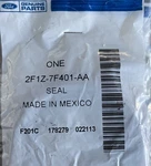 Genuine Ford Converter Seal 2F1Z-7F401-AA. Fixed Price $10.50.