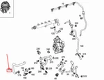 New Mercedes-benz Gle W167 Fuel Return Hose A6540701000. Fixed Price $37.76.