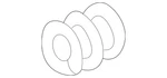 Genuine Exhaust Manifold Spring 20074-3UB0A. Fixed Price $14.10.