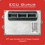 1997 Jeep Cherokee 4.0L At Engine Computer P56041277 "vin Programmed" Ecm Pcm. Fixed Price $319.95.