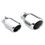 Exhaust Tip Hi-polished Series Stainless Steel Domed Angle Cut Double-wall. Fixed Price $29.14.