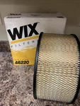 Wix Air Filter 46220 Fits For: 68-95 Chevrolet, Gmc Tap Description. Fixed Price $22.99.