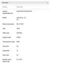 Audi 2012-2017 A6 Evaporative Emissions System Lines 4G0201997BA. Fixed Price $120.00.