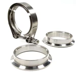Interlocking Flanges Mating To Female High Performance Granatelli 308540-1. Fixed Price $72.82.