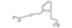 Genuine Volkswagen Feed Line 5Q0-131-983-AB. Fixed Price $72.12.