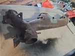 1965-67 Pontiac Lemans Gto Exhaust Manifold Firebird 9779328 Oem 389CI 400CI Rh. Fixed Price $114.00.