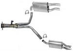Fits 1986-1990 Chevrolet Corvette Rear Pipe With Dual Muffler Exhaust System. Fixed Price $405.00.