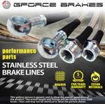 Stainless Steel Brake Lines For 2016-2018 Mercedes Benz GLE63 Amgs Ca/usa Market. Fixed Price $105.37.